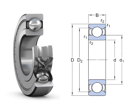 6315-2Z SKF